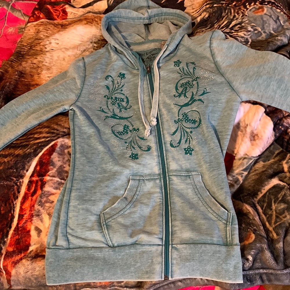 Cowgirl Legend Zip Up Sweatshirt